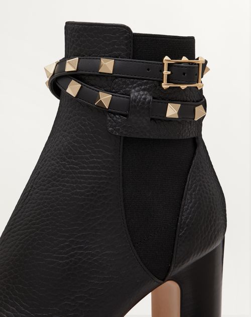 Valentino rockstud outlet leather ankle boots