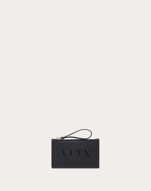 Vltn カードホルダー for 男性 インチ ブラック/ブラック | Valentino JP