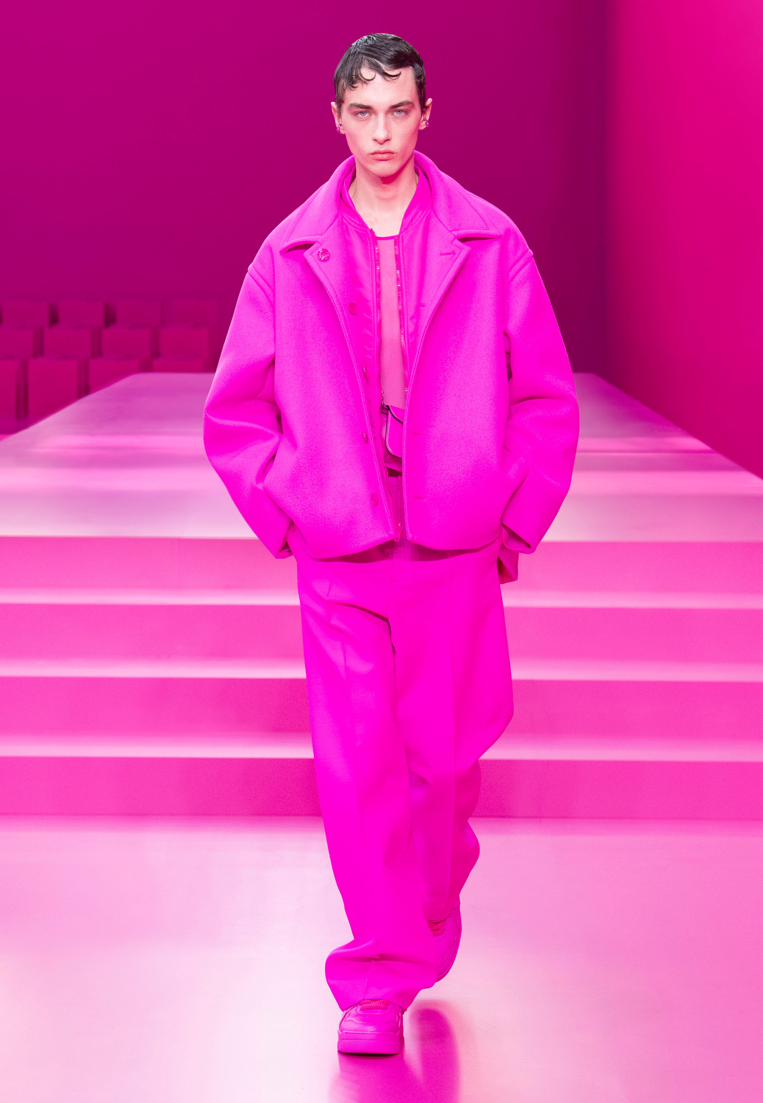 ☆VALENTINO☆PINK PP Collection 折りたたみ傘 - 雨傘