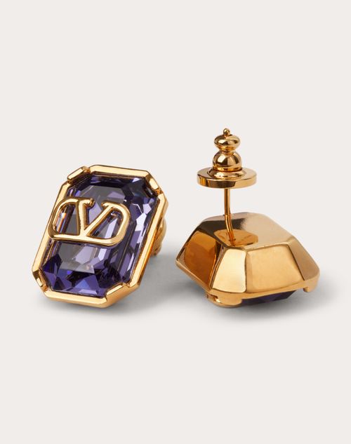 Louis Vuitton Gamble Gold Tone Earrings