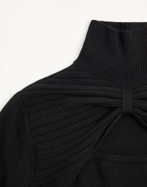 Valentino - Wool Sweater - Black - Woman - Woman Sale