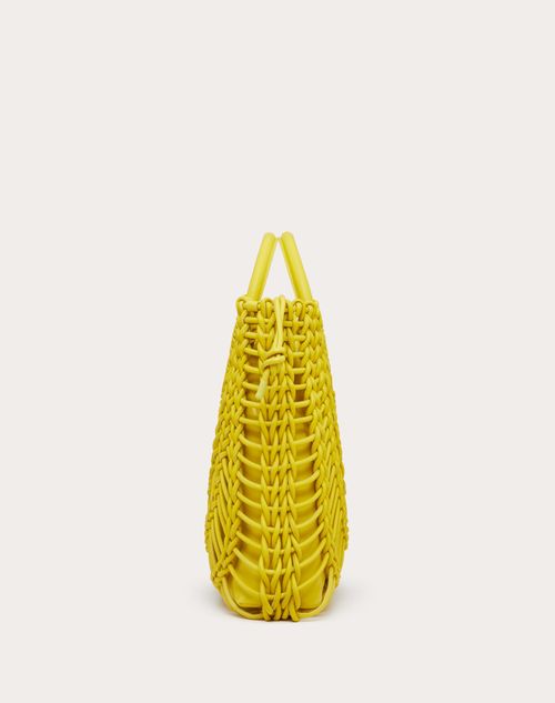 Woven Leather Bag -  UK