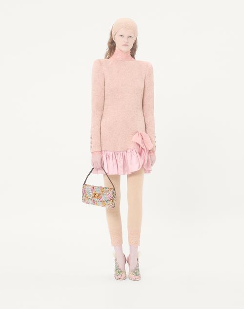 Valentino Garavani - Valentino Garavani Devain Small Shoulder Bag With Rhombelle Embroidery. - Multicolour - Woman - Shoulder Bags