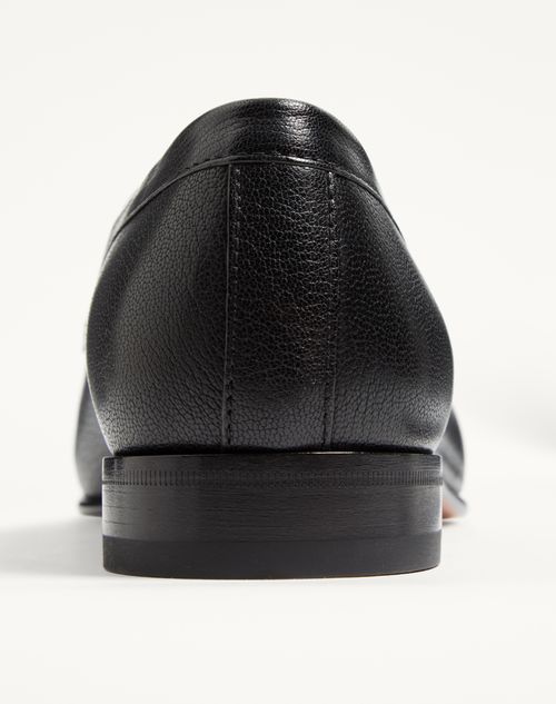 Valentino Garavani - Pat Kidskin Loafer - Black - Man - Man Shoes Private Promotions