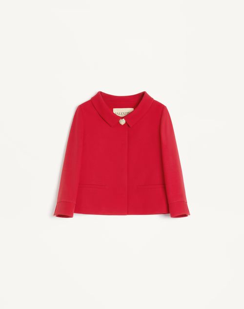Valentino - Crepe Couture Jacket - Paris - Woman - Jackets And Blazers
