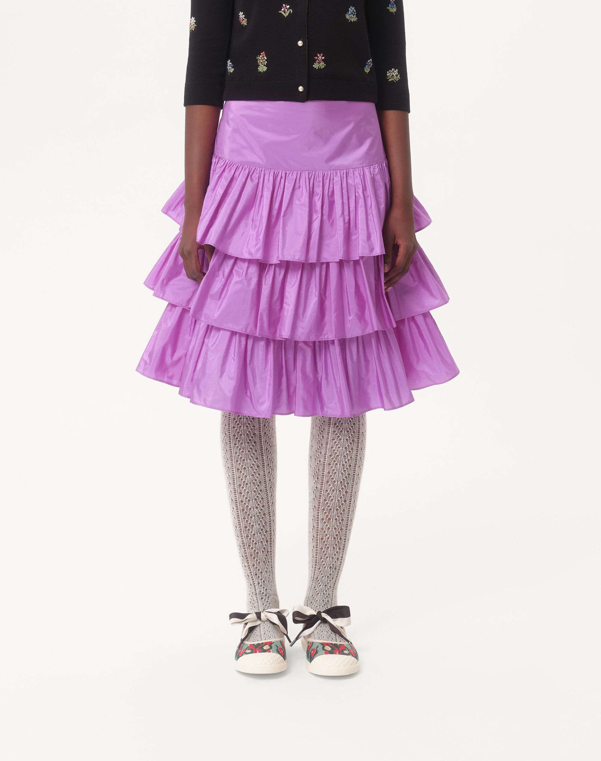 RUFFLED TAFFETA SKIRT?quality=80&size=35&format=auto