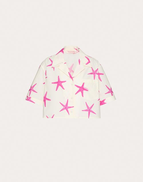 Red Valentino CAMICIA IN POPELINE STARFISH