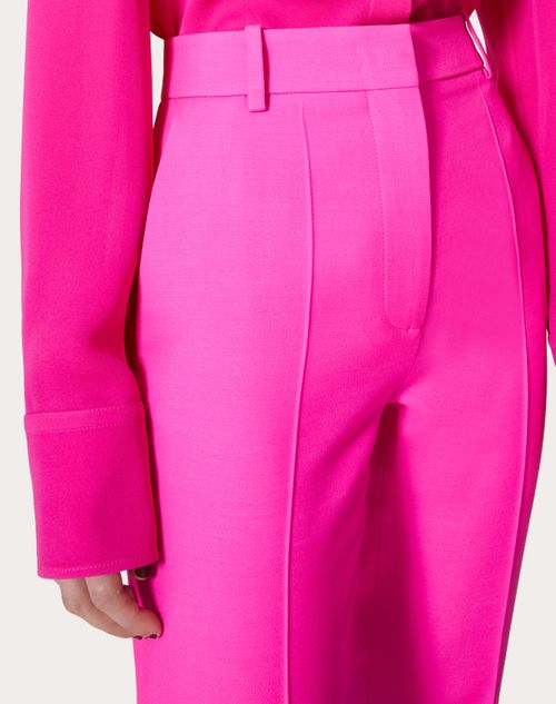 Zara pink outlet trousers with belt