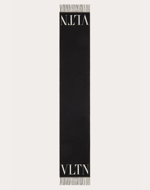 VLTN ウール x カシミア マフラー