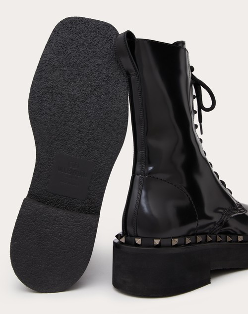 Valentino Garavani Black Rockstud M-Way Boots