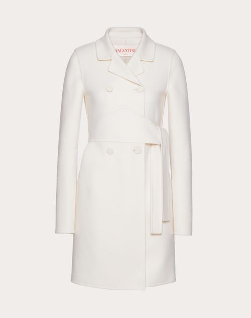 Valentino - Double-faced Cashmere Coat - Ivory - Woman - Coats And Outerwear