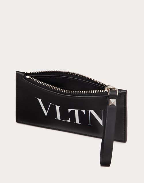 Vltn カードホルダー for メンズ インチ ブラック/ホワイト | Valentino JP