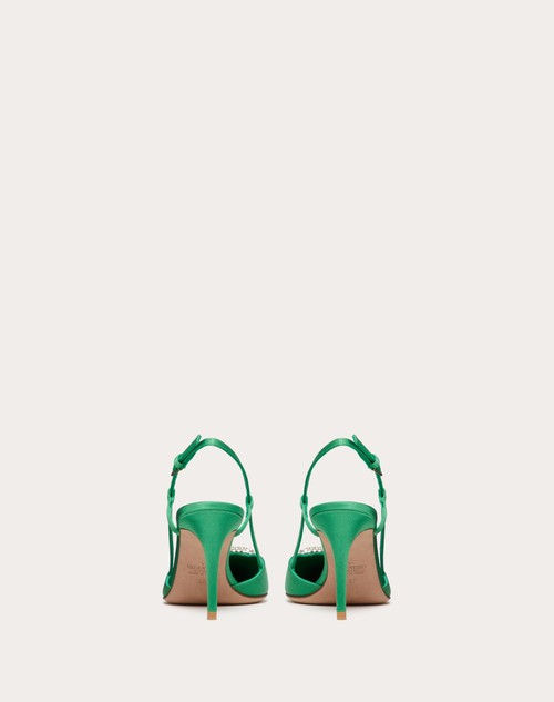 Valentino Garavani VLOGO 80mm slingback pumps