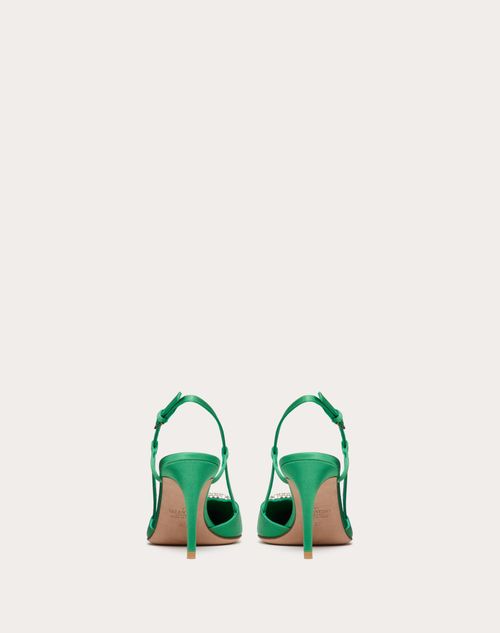 Green on sale slingback heels