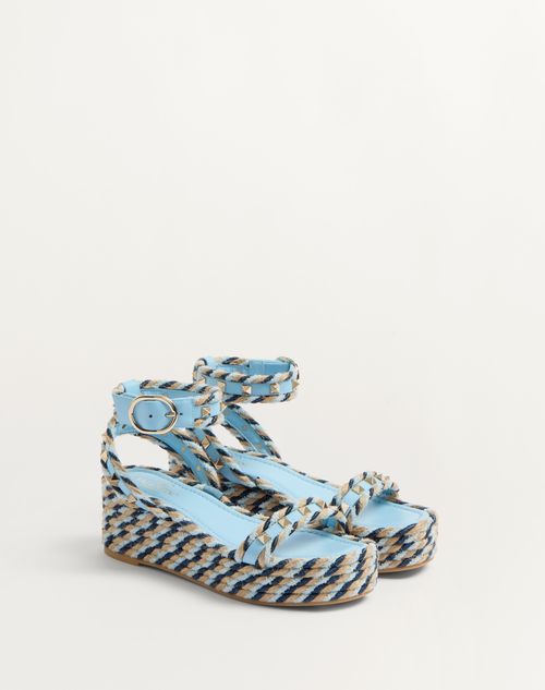  - Blue/ivory