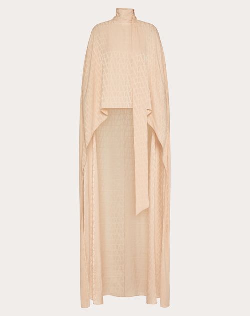 Valentino - Toile Iconographe Silk Jacquard Top - Poudre - Woman - Ready To Wear