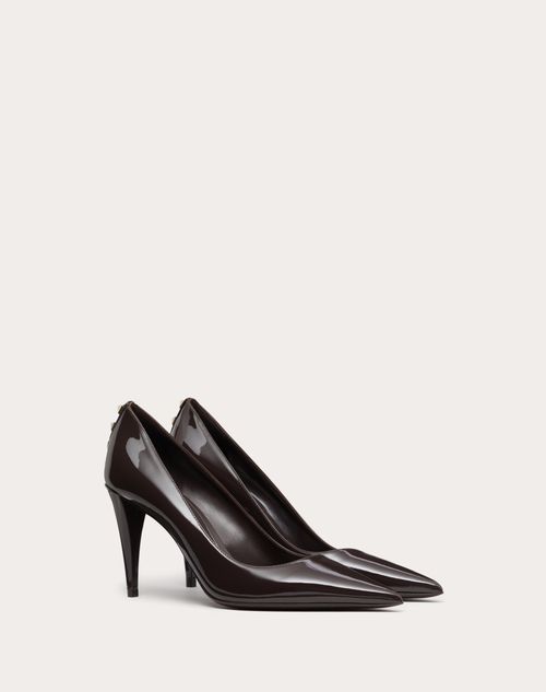 Valentino Garavani Rockstud Leather Pumps in Black - Valentino