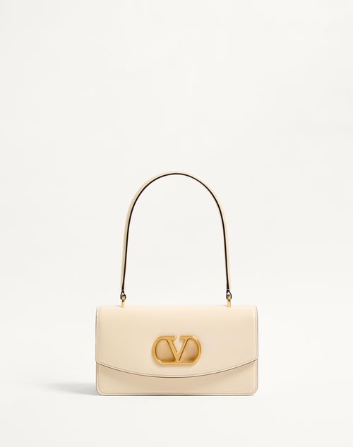 Valentino Garavani Vain Bag With Handle In Shiny Calfskin Valentino Garavani Vain Bag With Handle In Shiny Calfskin