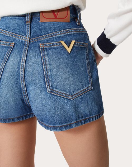 Shorts de mezclilla online mujer