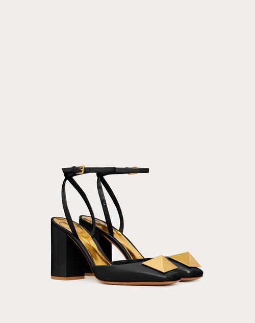 One In Patent Leather 90mm Woman in Black | Valentino US