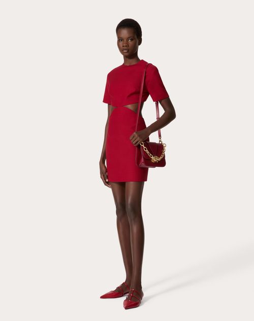 Valentino - Crepe Couture Short Dress - Merlara - Woman - Shelf - Pap - L'ecole Rosso