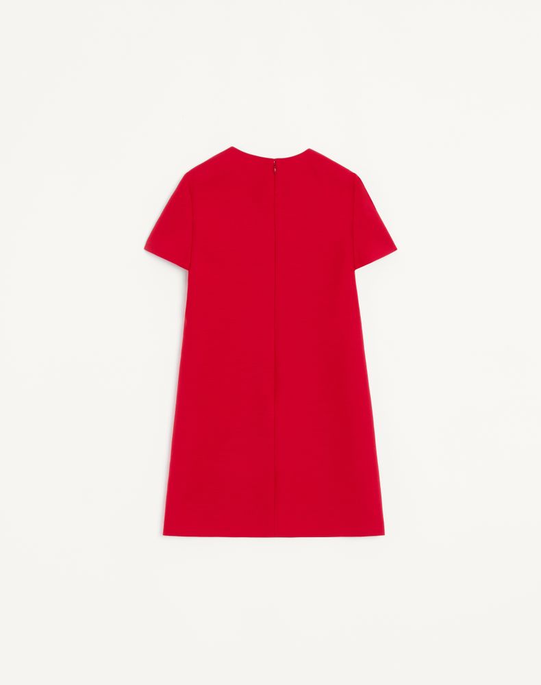 Valentino Crepe Couture Short Dress Woman Paris 36