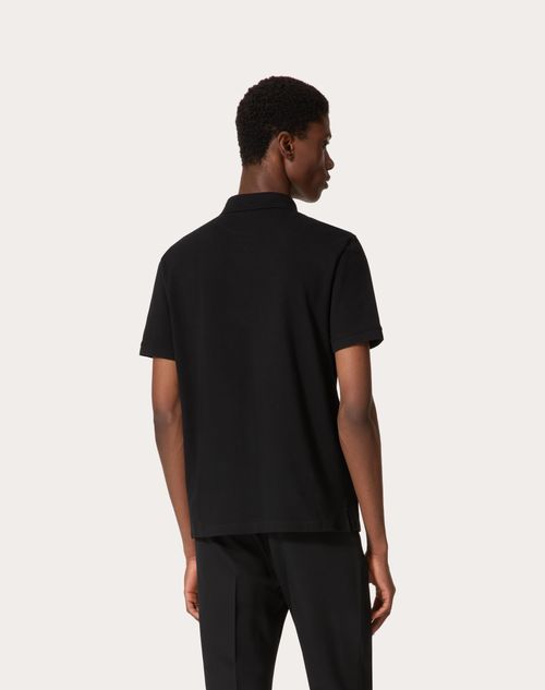 Valentino rockstud hotsell polo shirt