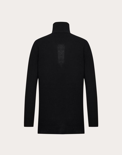 Valentino - Wool Sweater - Black - Woman - Knitwear