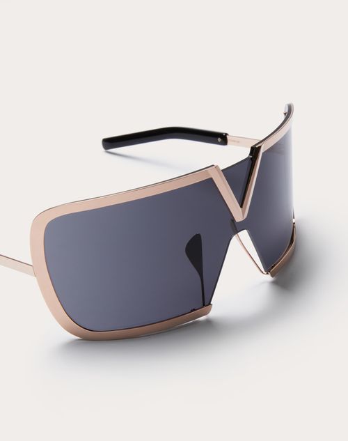 Valentino V - Romask Unisex Sunglasses - Gold