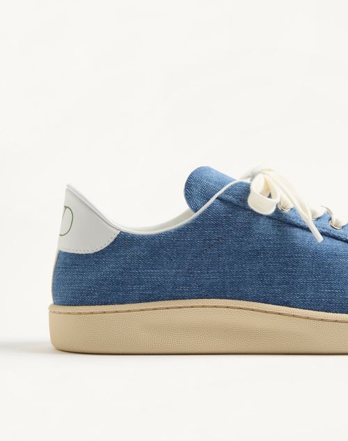 Valentino Garavani - Royco Denim Trainer - Denim - Man - Trainers