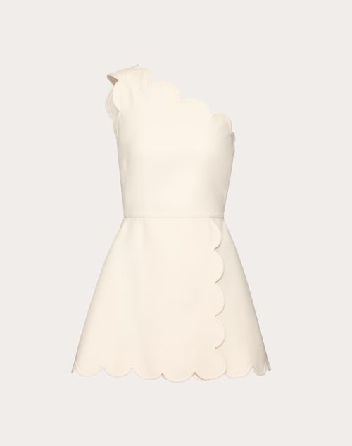 Valentino - Crepe Couture Short Dress - Ivory - Woman - Woman Ready To Wear Sale