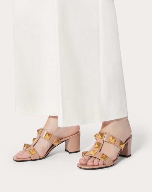 VALENTINO GARAVANI - Roman Stud Leather Mules