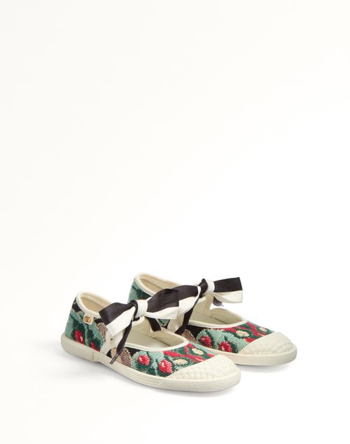  - Black/multicolour/ivory