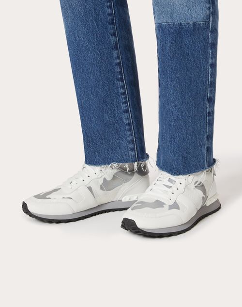 Valentino white shop camo sneakers