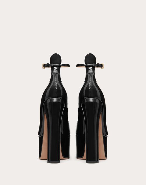 Valentino Garavani - Valentino Garavani Tan-go Platform Pump In Patent Leather 155 Mm - Black - Woman - Woman View All
