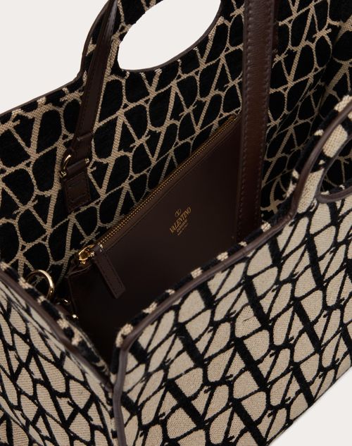 GOYARD - Weekend bag in signed woven canvas and black le…