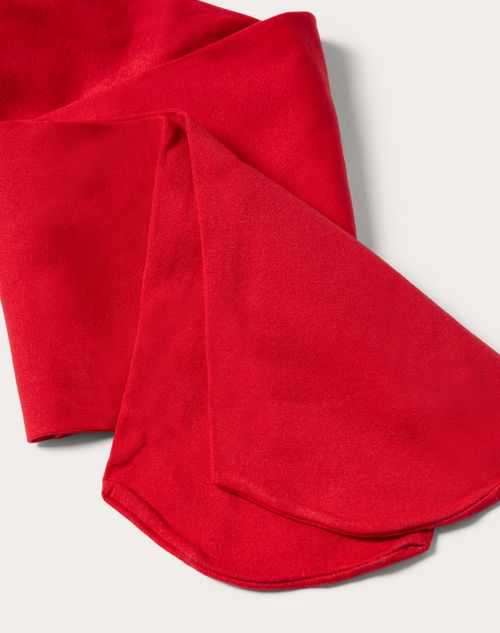 Valentino - Strumpfhose Aus Polyamid - Rot - Frau - Softe Accessoires