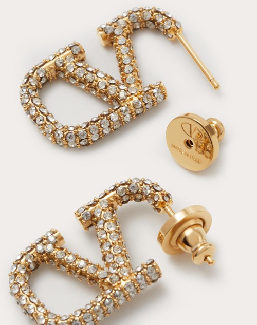 Valentino Garavani Gold VLogo Signature Earrings