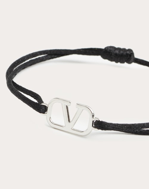 VALENTINO GARAVANI - Vlogo Signature Leather Bracelet