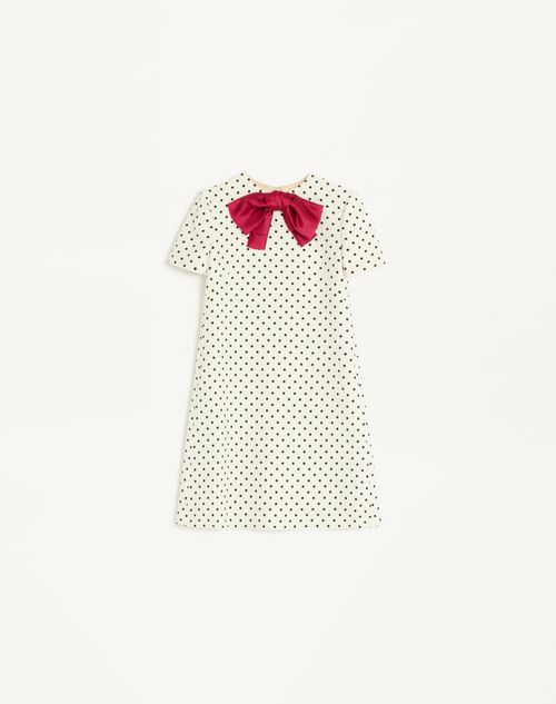 Valentino - Supergran Short Dress In Plusdepois Print - Birch/black - Woman - Dresses