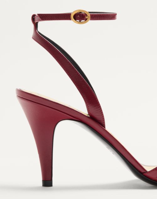 Ladycrush Sandal In Kidskin 85mm for Woman in Classic Red Ladycrush Sandal In Kidskin 85mm for Woman in Classic Red