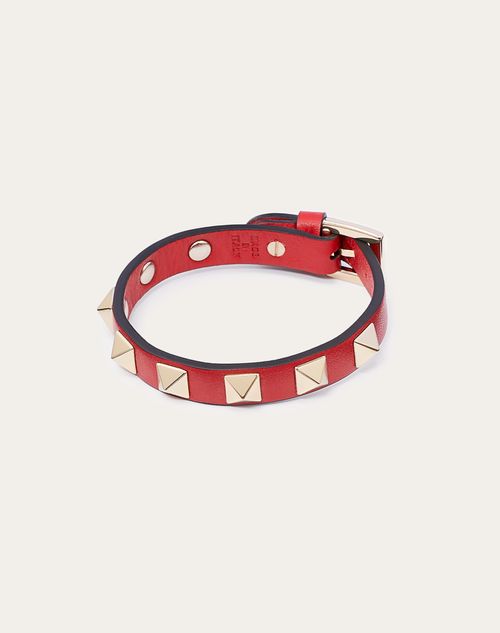 ロックスタッズ ブレスレット for 女性 インチ ブラック | Valentino JP ロックスタッズ ブレスレット for 女性 インチ ブラック | Valentino JP