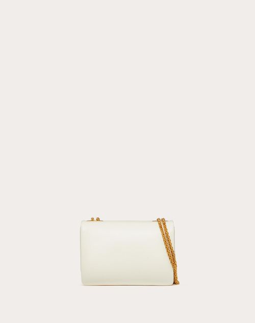 One Stud Nappa Bag With Chain for Woman in Ivory | Valentino US