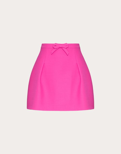 Valentino - Falda De Crepe Couture - Pink Pp - Mujer - Ropa