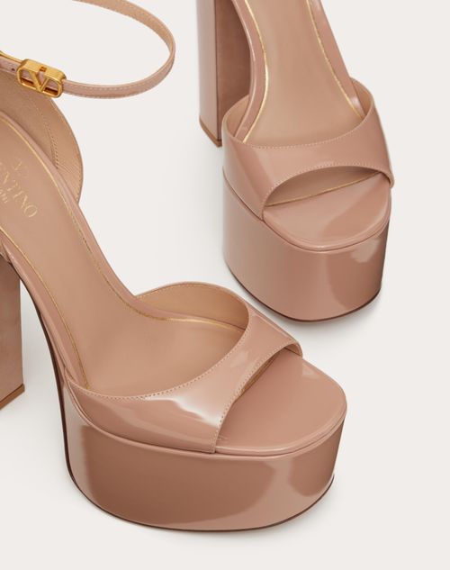 Valentino Garavani's Tan-Go platform will stomp this season's dancefloors