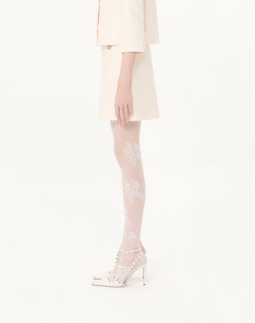 Valentino - Crepe Couture Short Skirt - Ivory - Woman - Skirts