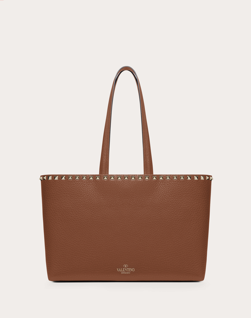 Valentino Garavani mini Rockstud tote bag - Brown