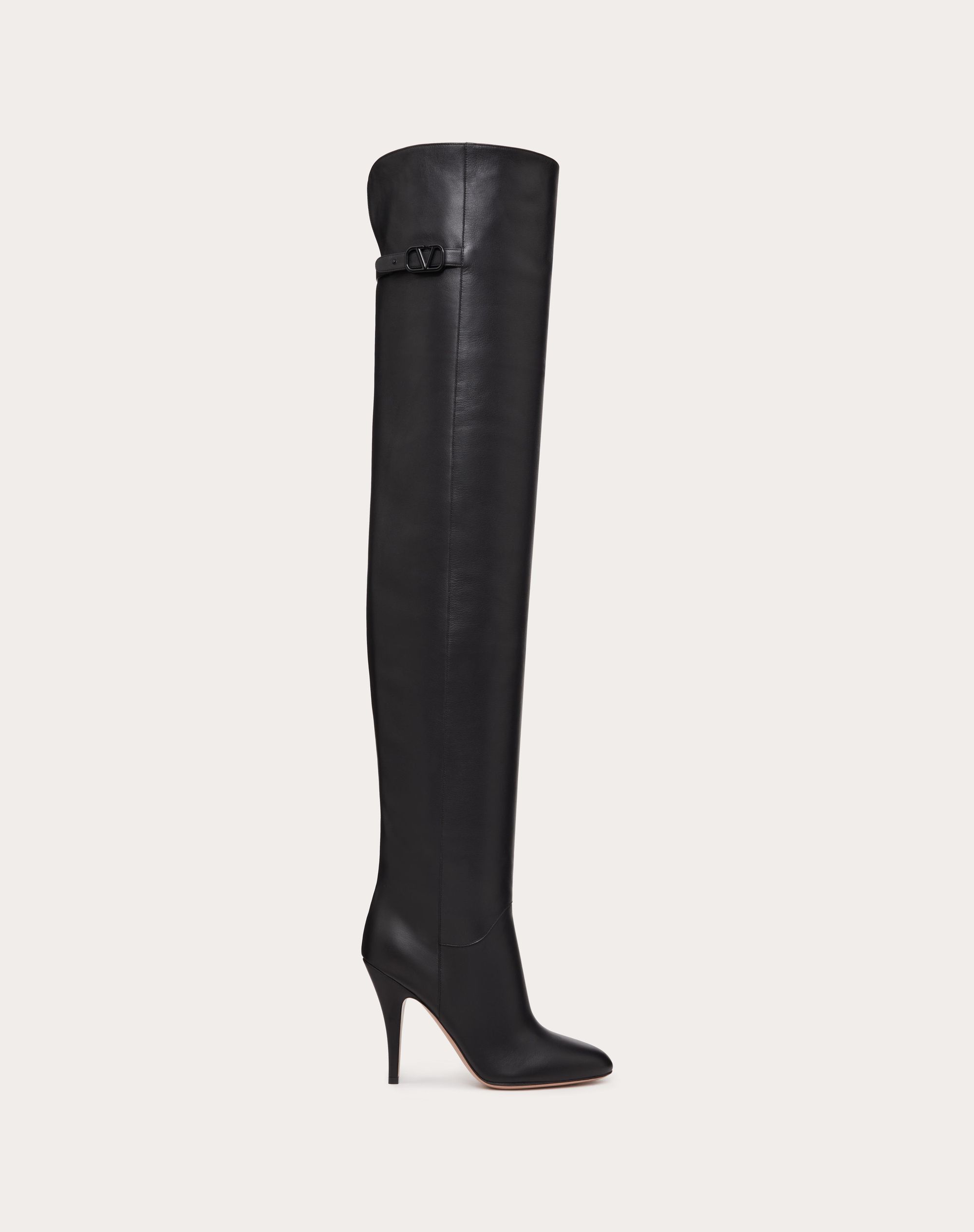 VLOGO SIGNATURE OVER THE KNEE CALFSKIN BOOT 105MM?quality=80&size=35&format=auto