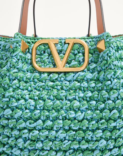  - Green/azure/camel
