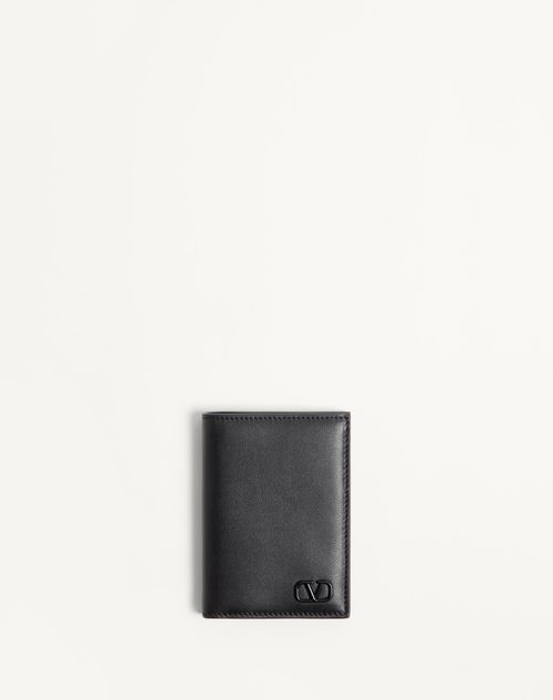 Valentino Garavani - Vlogo Signature Cardholder - Black - Man - Accessories